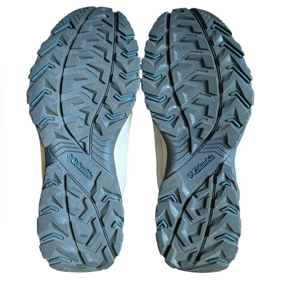 Columbia Crestwood Walking Shoe Womens Size 8.5 Wide Color Pebble Lagoon - Picture 7 of 9